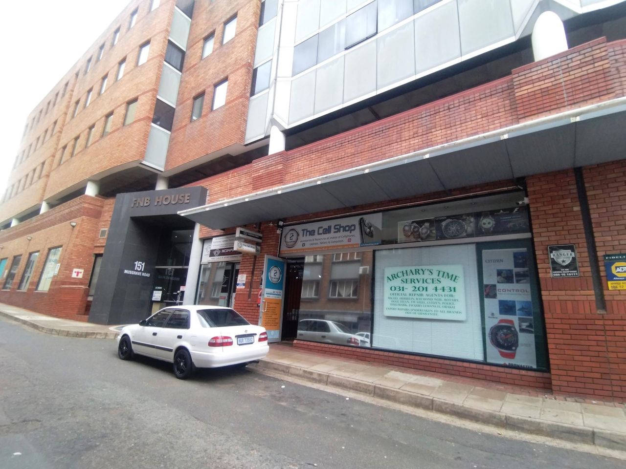 Retail to let in Musgrave, Durban